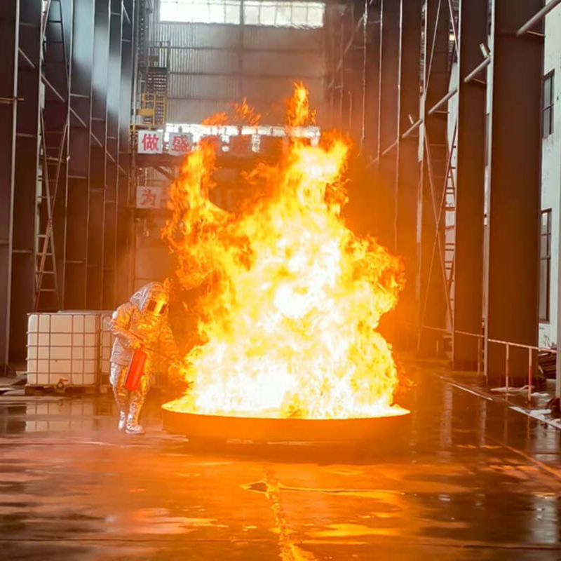 Plent & SxfirePro Komplette feltforsøk med nytt brannslukking av skumprodukt